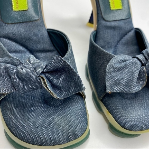 Materia Prima Denim Heels - Picture 7 of 8